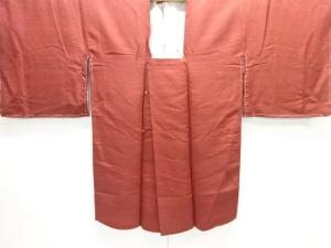 未使用品　横段織出し道行コート